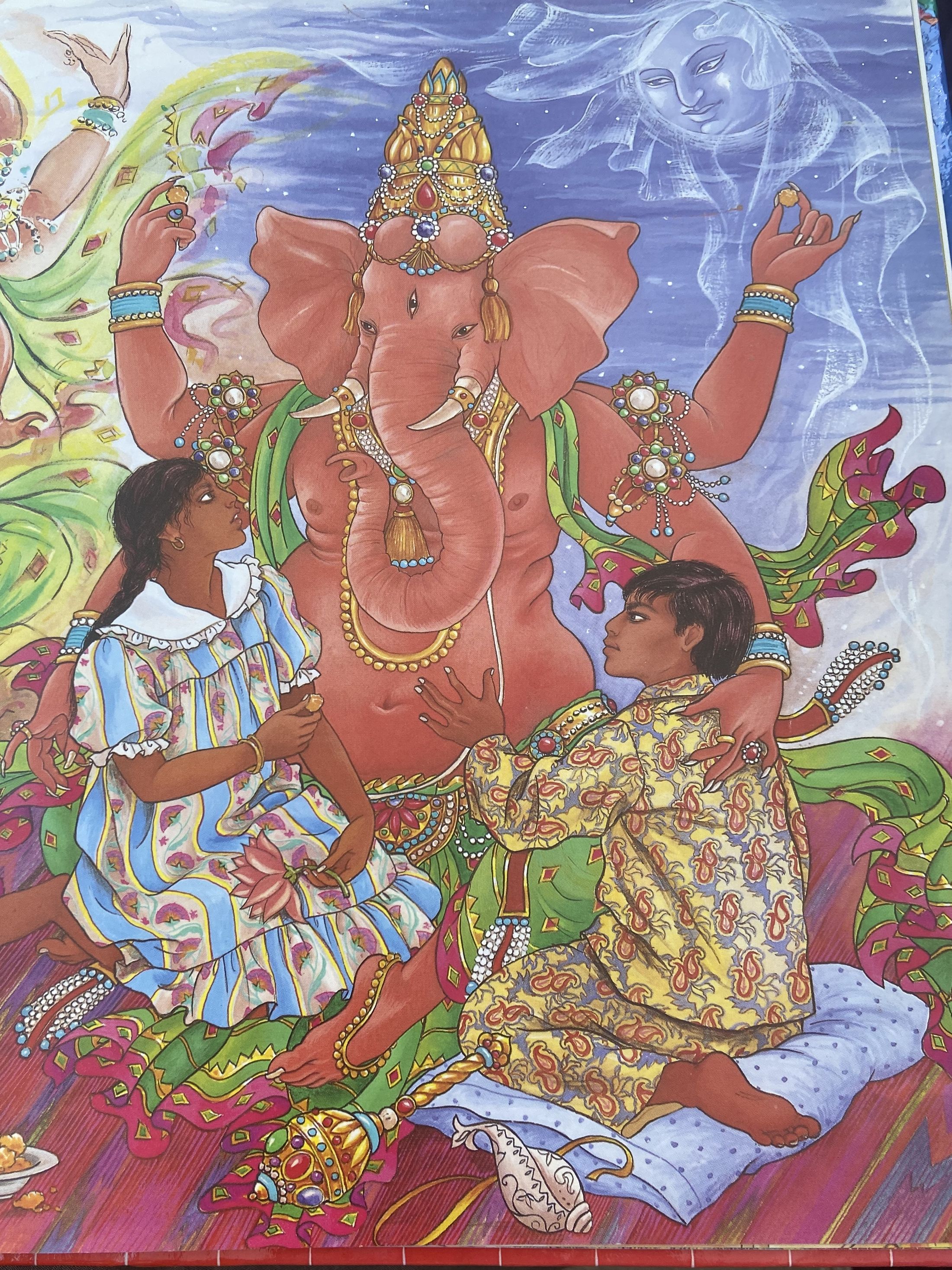 Illustration of Ganesh from Journey With The Gods